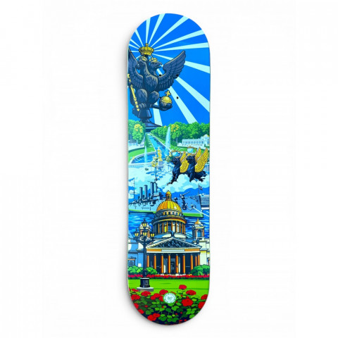 Дека для скейтборда BroStuff - City Saint-Petersburg 8.25 Дека для скейтборда BroStuff - City Saint-Petersburg 8.25