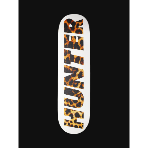 Дека для скейтборда Hunter Leopard White 8.25 Дека для скейтборда Hunter Leopard White 8.25