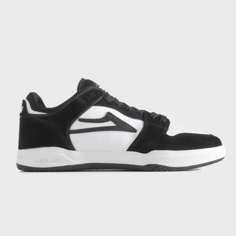 Кеды Lakai Telford Low Black/White Leather 11us