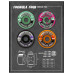 Колеса для скейтборда Spitfire F4 Conical Full Orange 99D 56mm